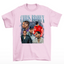 Camiseta Básica Chris Brown Graphic Design- rosa bebe