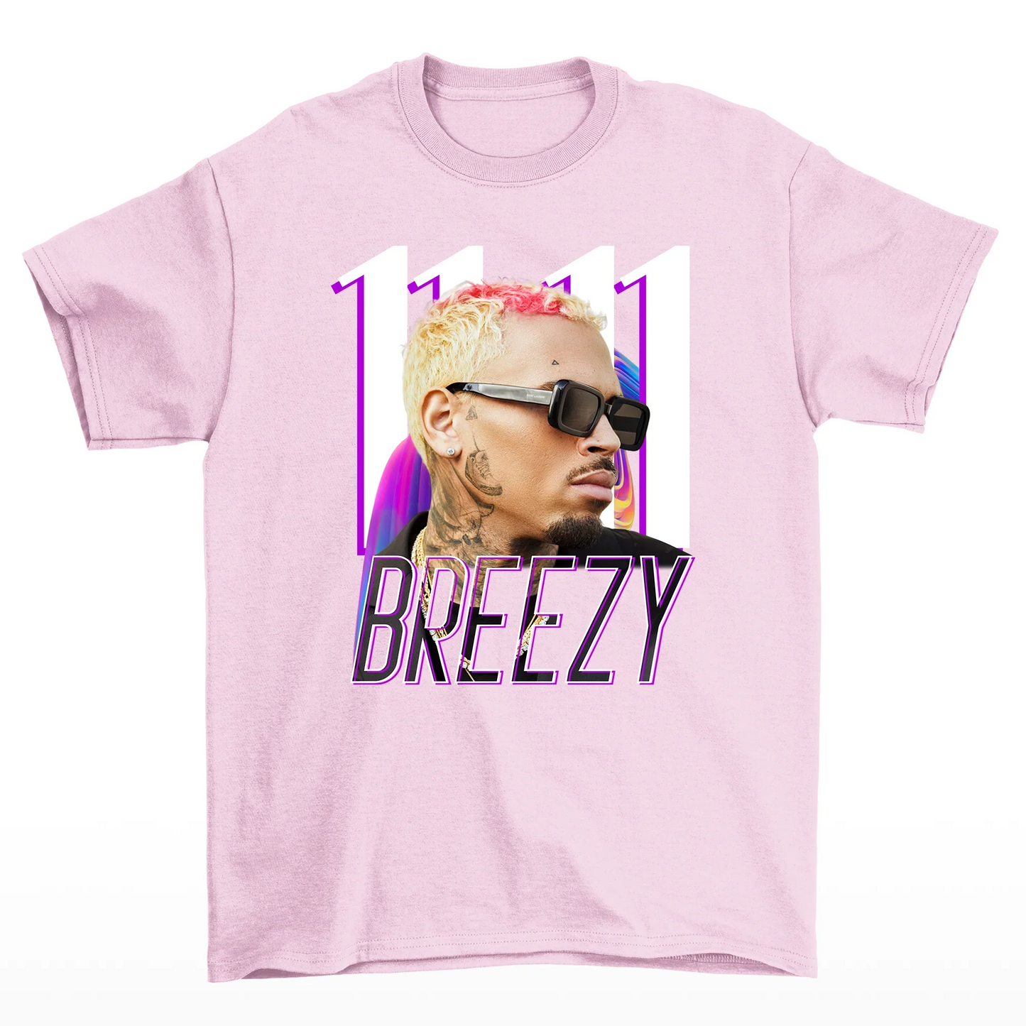 Camiseta Básica Breezy 11:11 Chris Brown Breezy