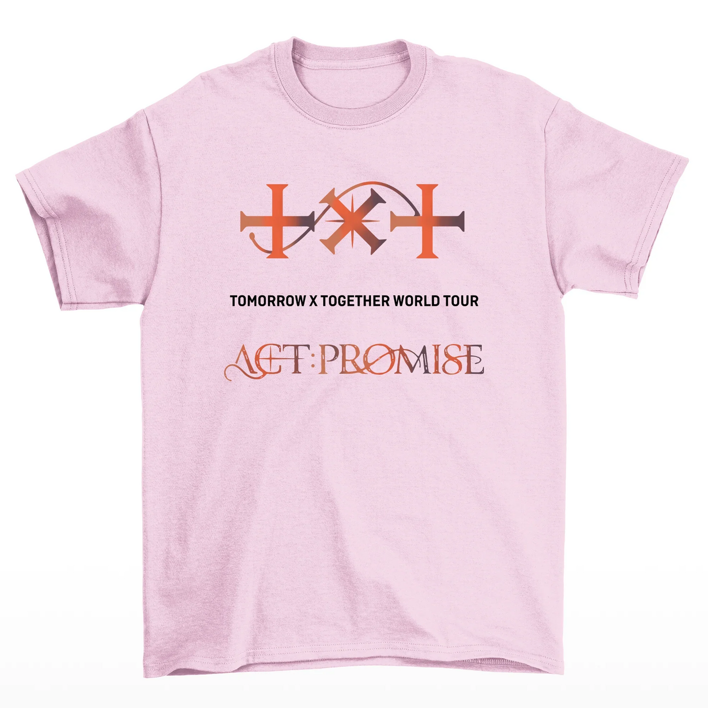 Camiseta Básica TXT Logo Act Promise World Tour