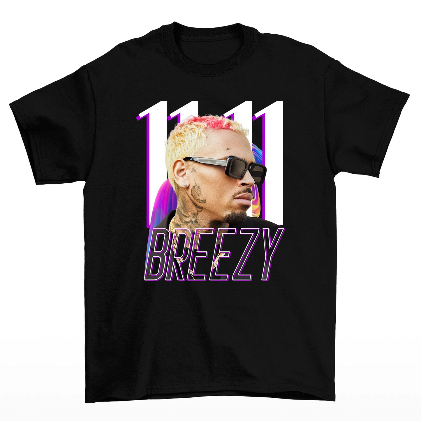 Camiseta Básica Breezy 11:11 Chris Brown Breezy
