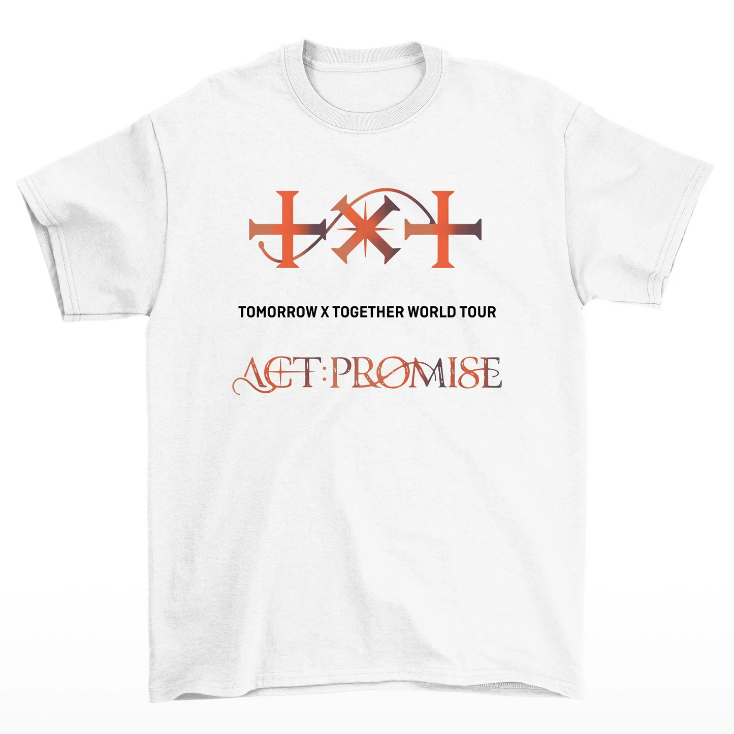 Camiseta Básica TXT Logo Act Promise World Tour