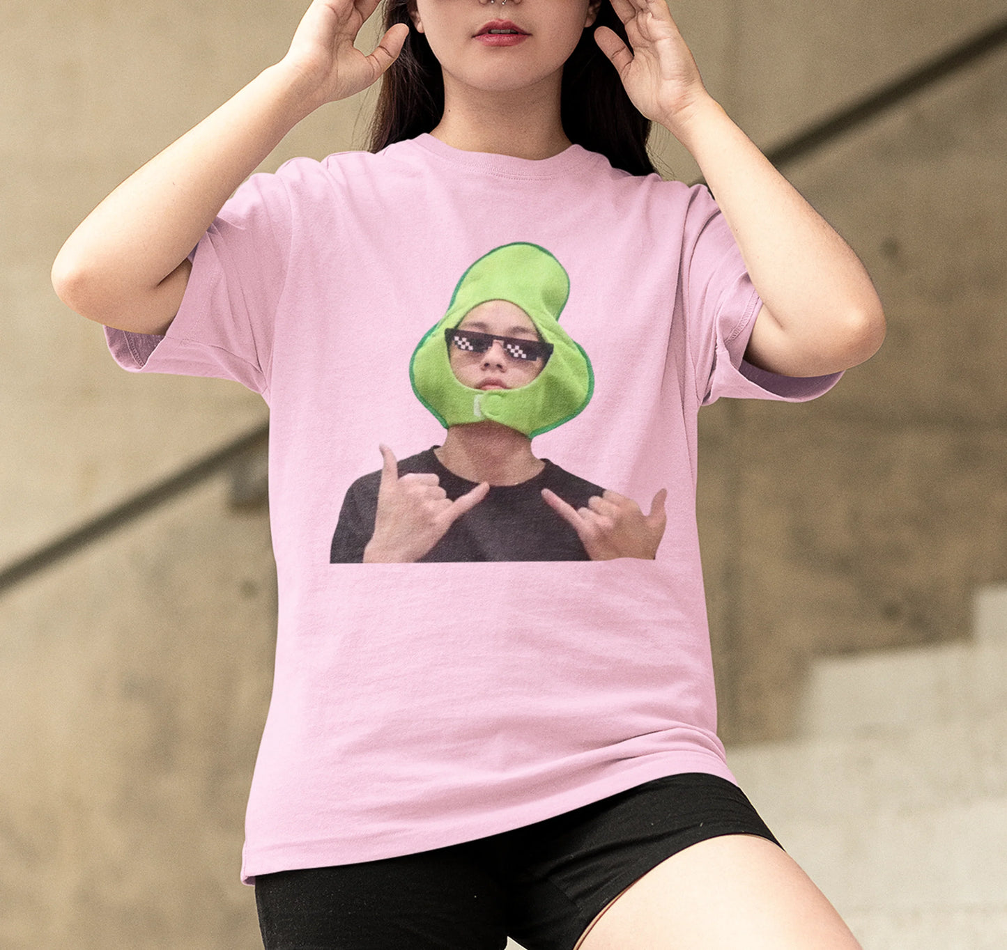 Camiseta Básica TXT Soobin Meme