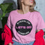Camiseta Básica Everglow Let's Go Forever -  rosa bebê