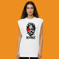 Regata Oversized Beyonce Cowboy Carter Estrela Vermelha