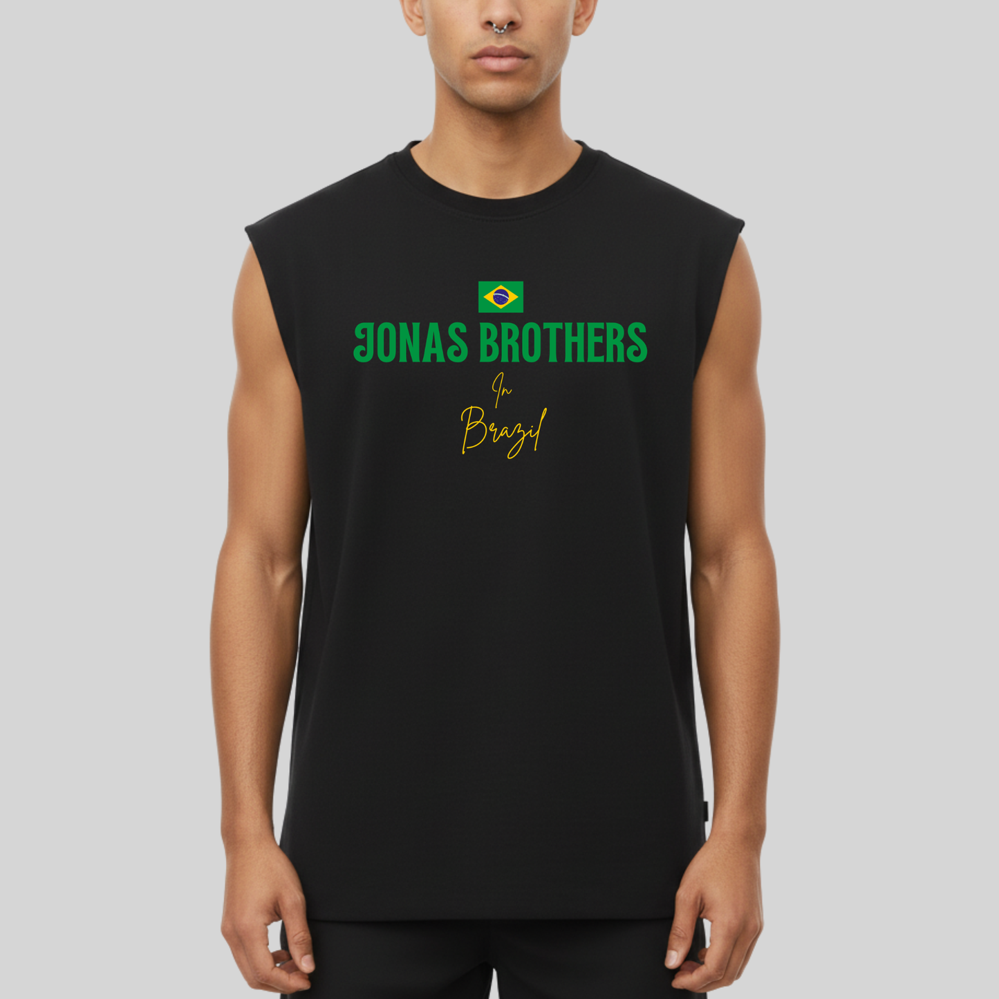 Regata Oversized Jonas Brothers In Brazil