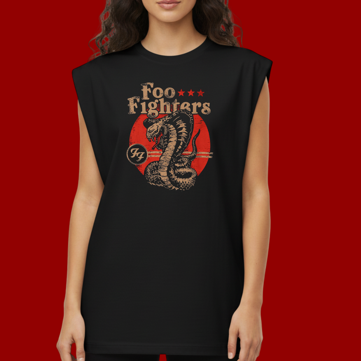 Regata Oversized Foo Fighters Serpente
