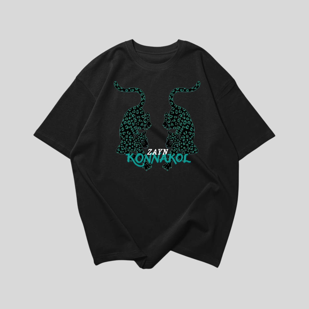 Camiseta Oversized Zayn Malik Konnakol Logo