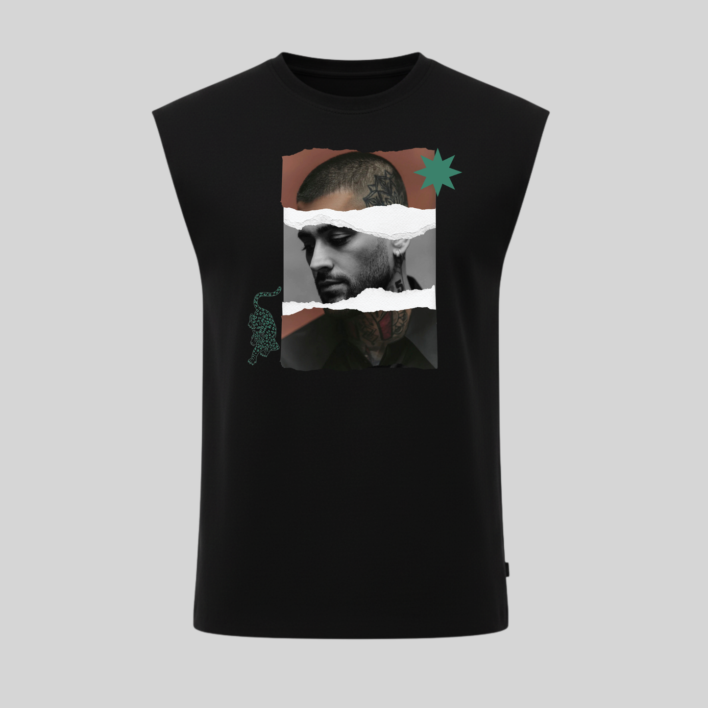 Regata Oversized Zayn Malik Konnakol Collage Graphic