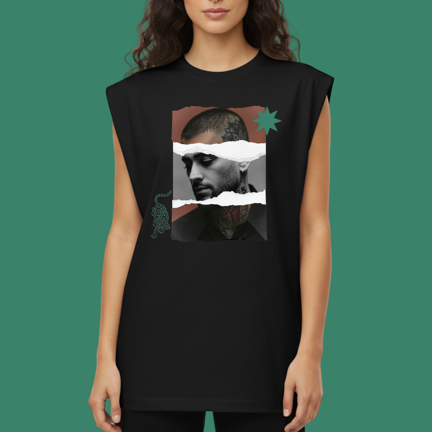 Regata Oversized Zayn Malik Konnakol Collage Graphic