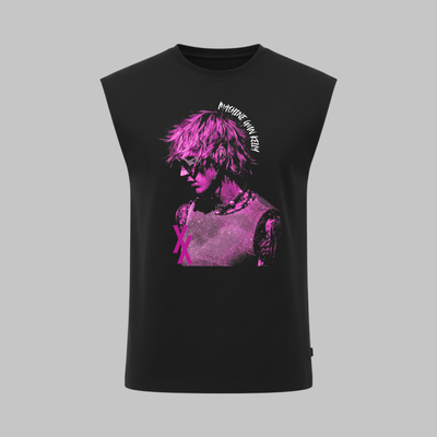 Regata Oversized Machine Gun Kelly Photo Pink Halftone