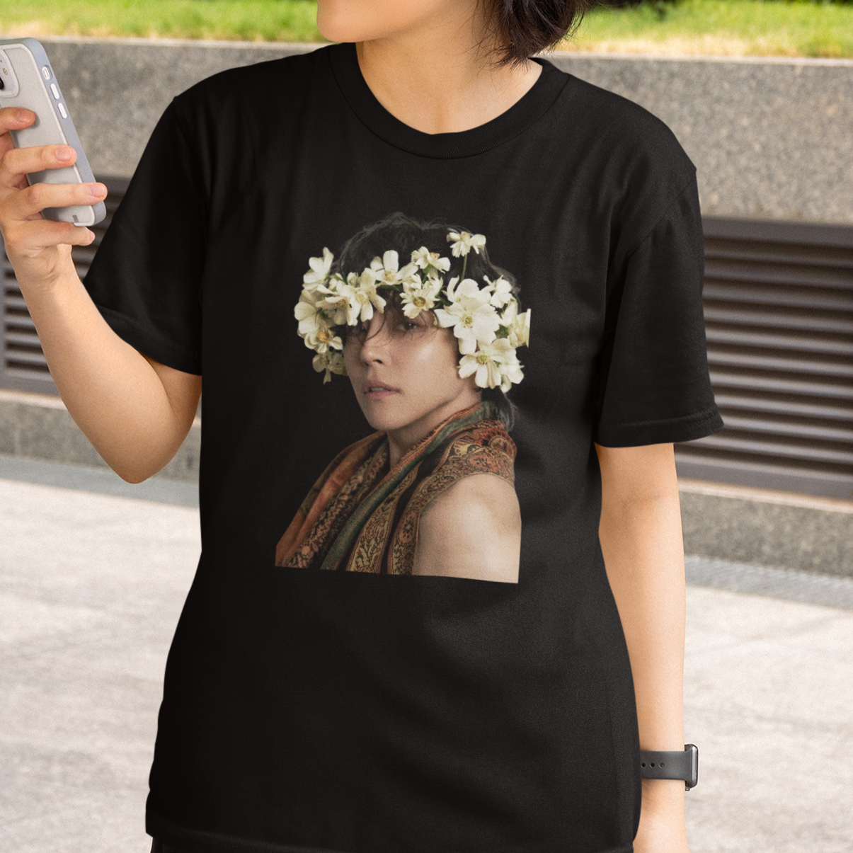 Camiseta Básica The Rose Woosung Flowers