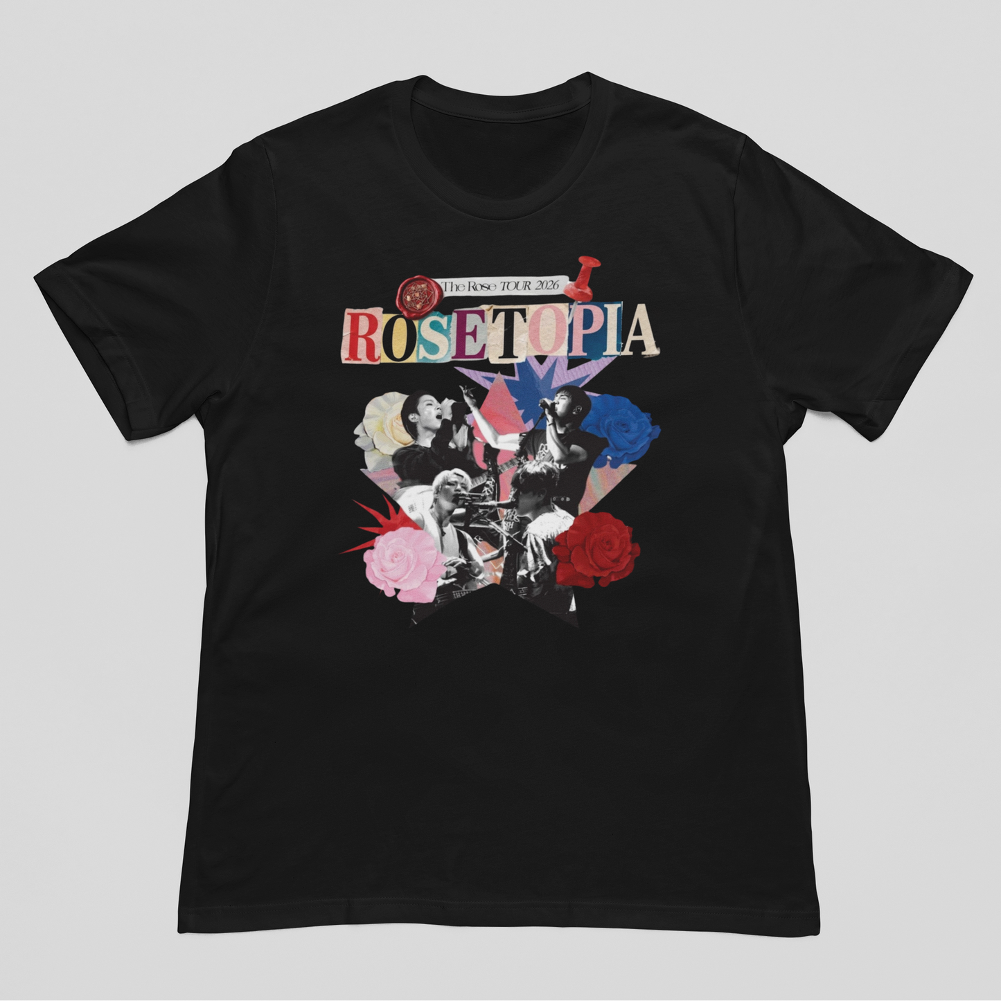 Camiseta Básica The Rose Rosetopia Tour 2026