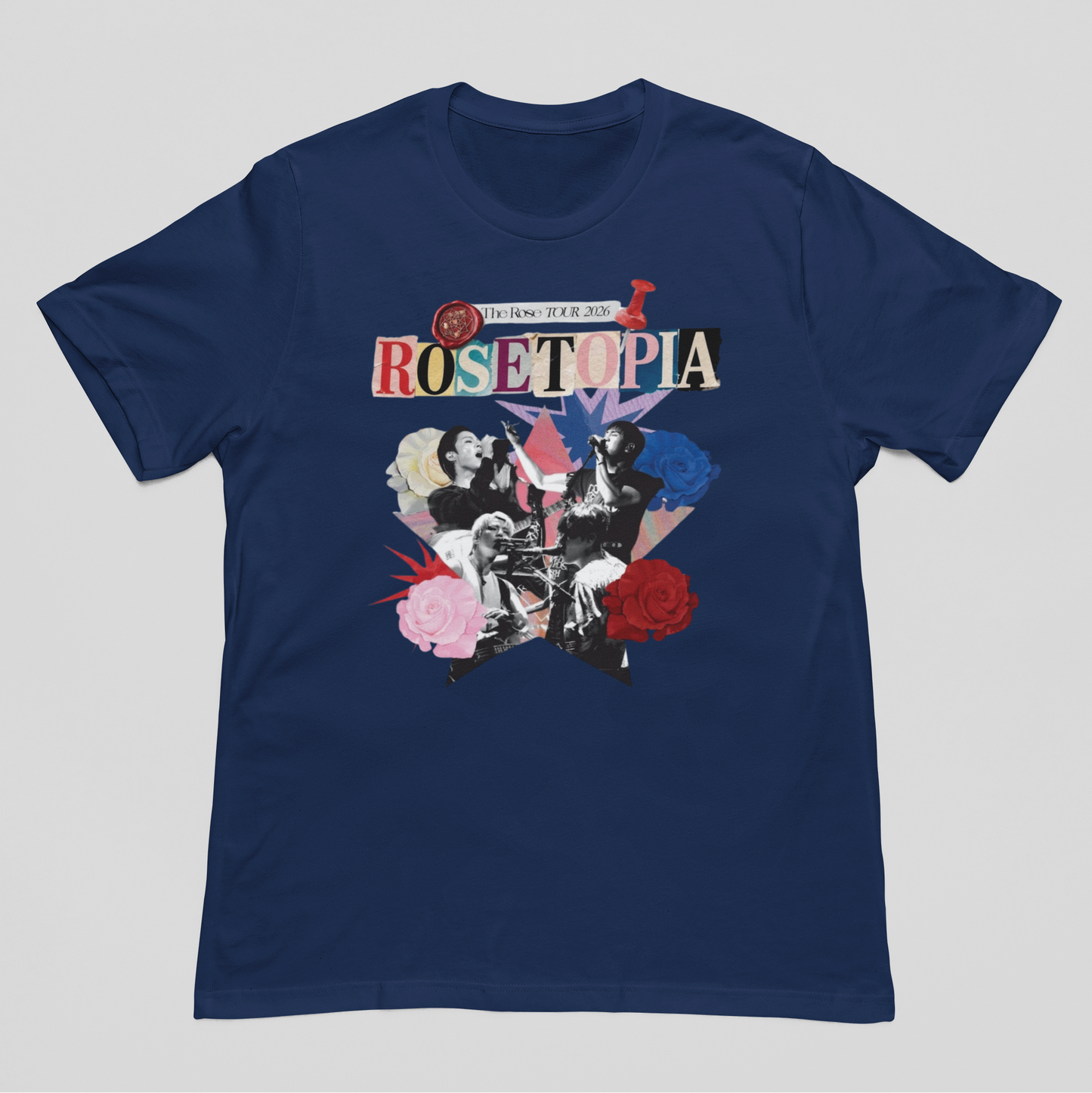 Camiseta Básica The Rose Rosetopia Tour 2026