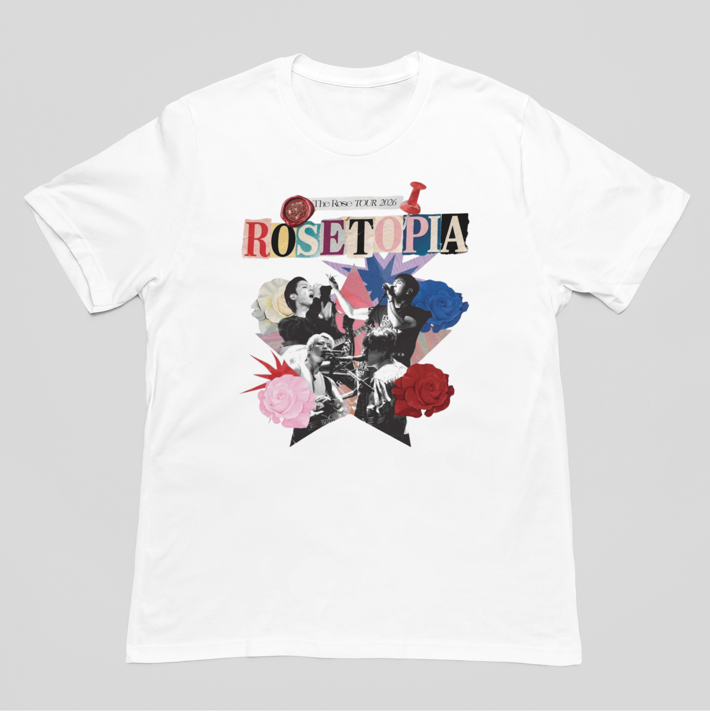 Camiseta Básica The Rose Rosetopia Tour 2026