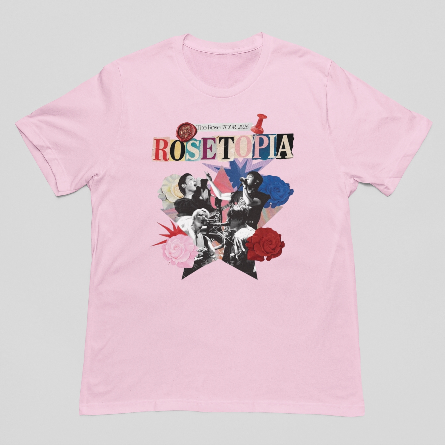 Camiseta Básica The Rose Rosetopia Tour 2026