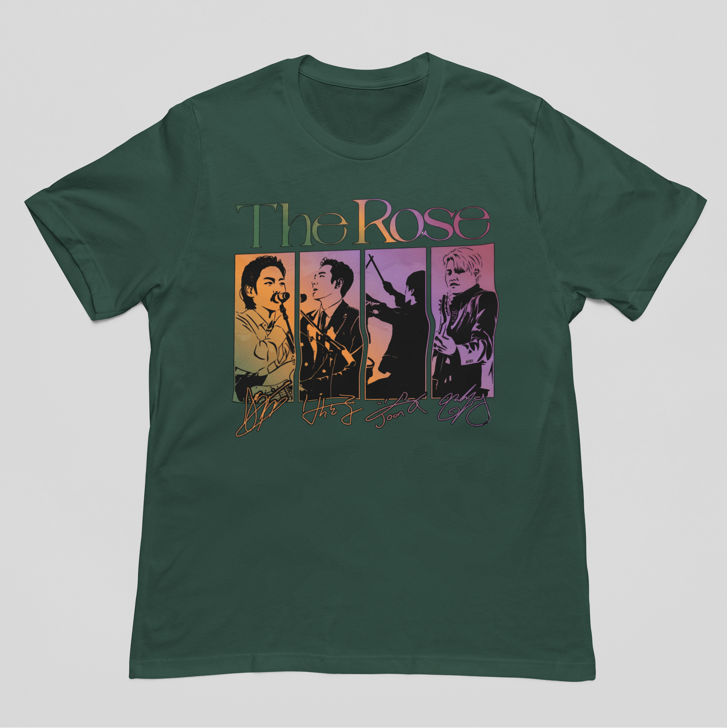 Camiseta Básica The Rose Tour Color