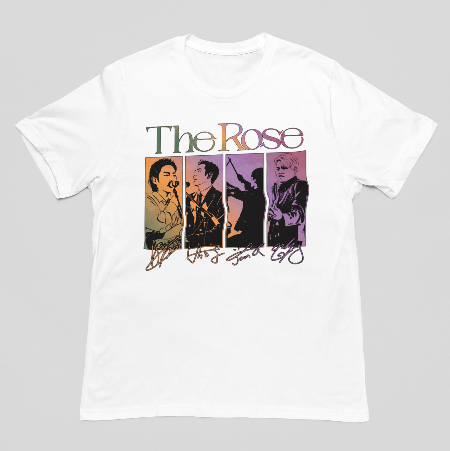 Camiseta Básica The Rose Tour Color
