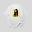 Camiseta Oversized Demi Lovato Yellow Name