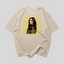 Camiseta Oversized Demi Lovato Yellow Name