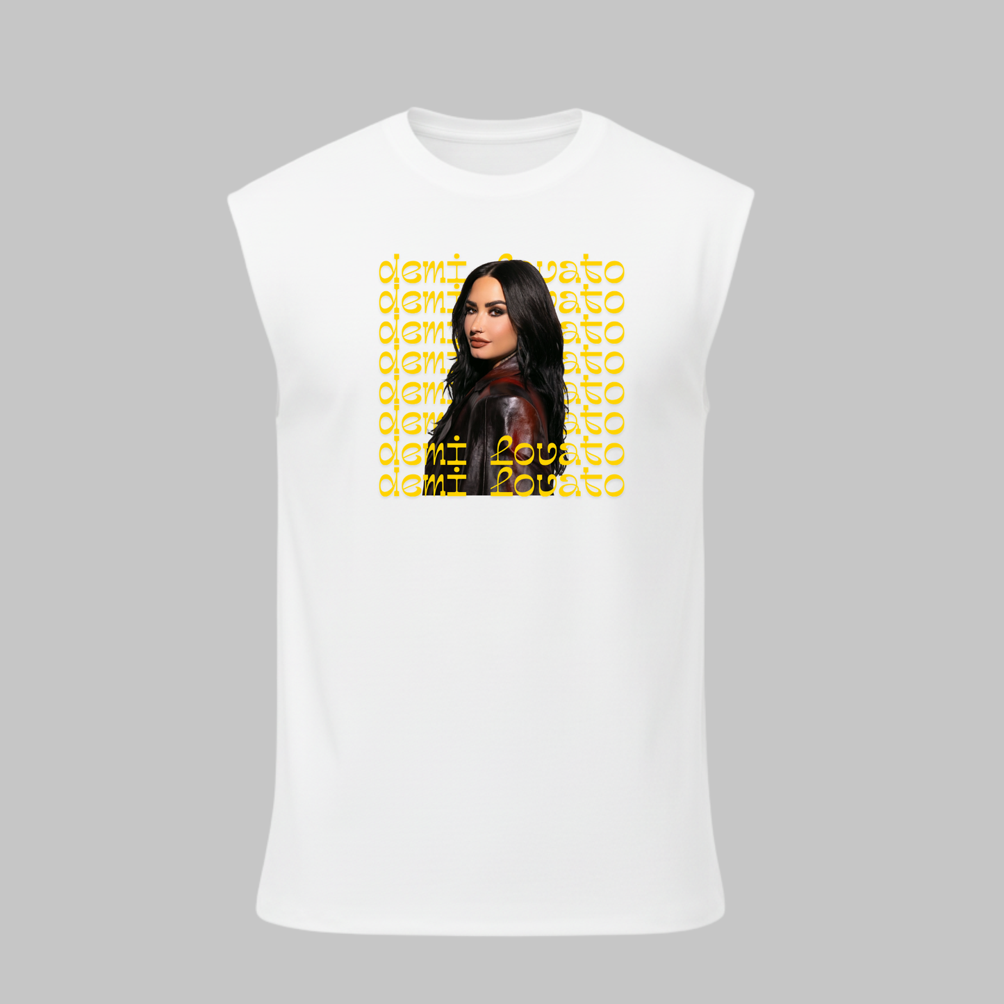 Regata Oversized Demi Lovato Yellow Name
