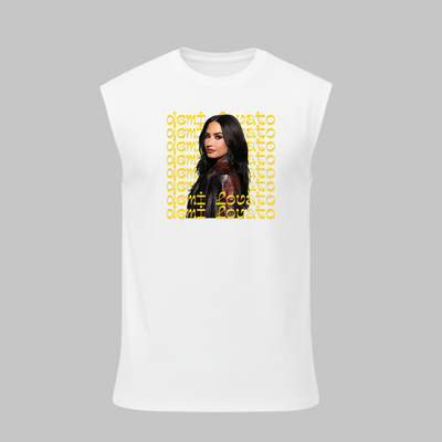 Regata Oversized Demi Lovato Yellow Name