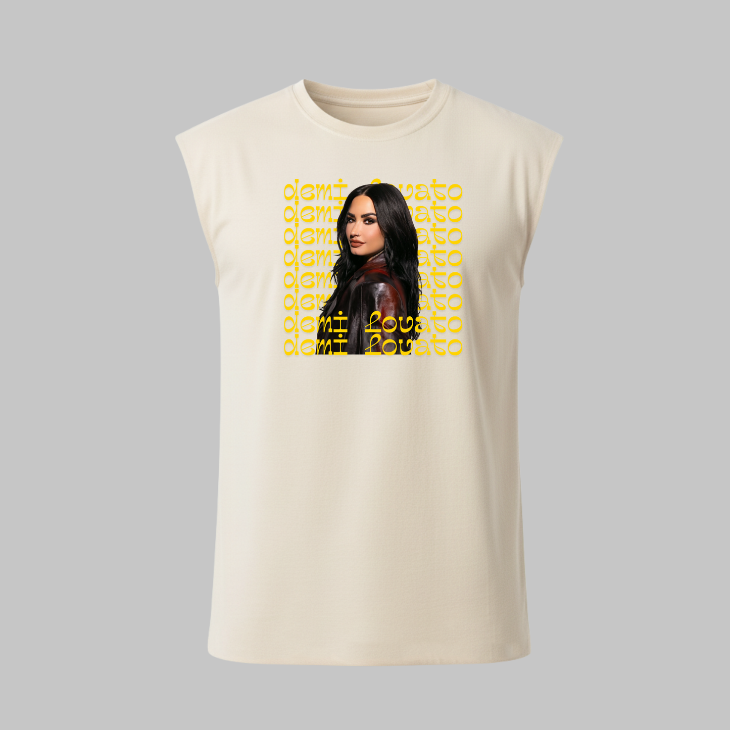 Regata Oversized Demi Lovato Yellow Name