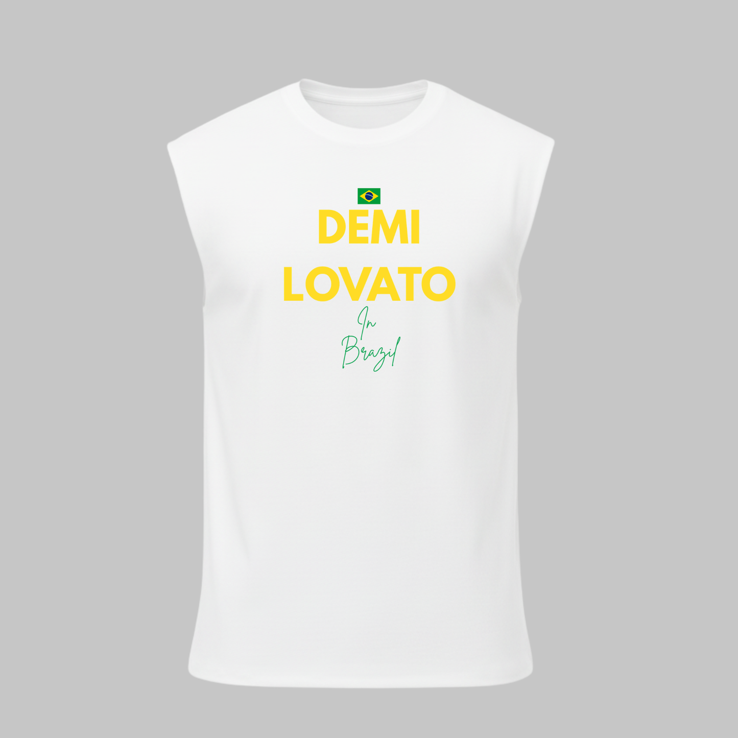 Regata Oversized Demi Lovato In Brazil