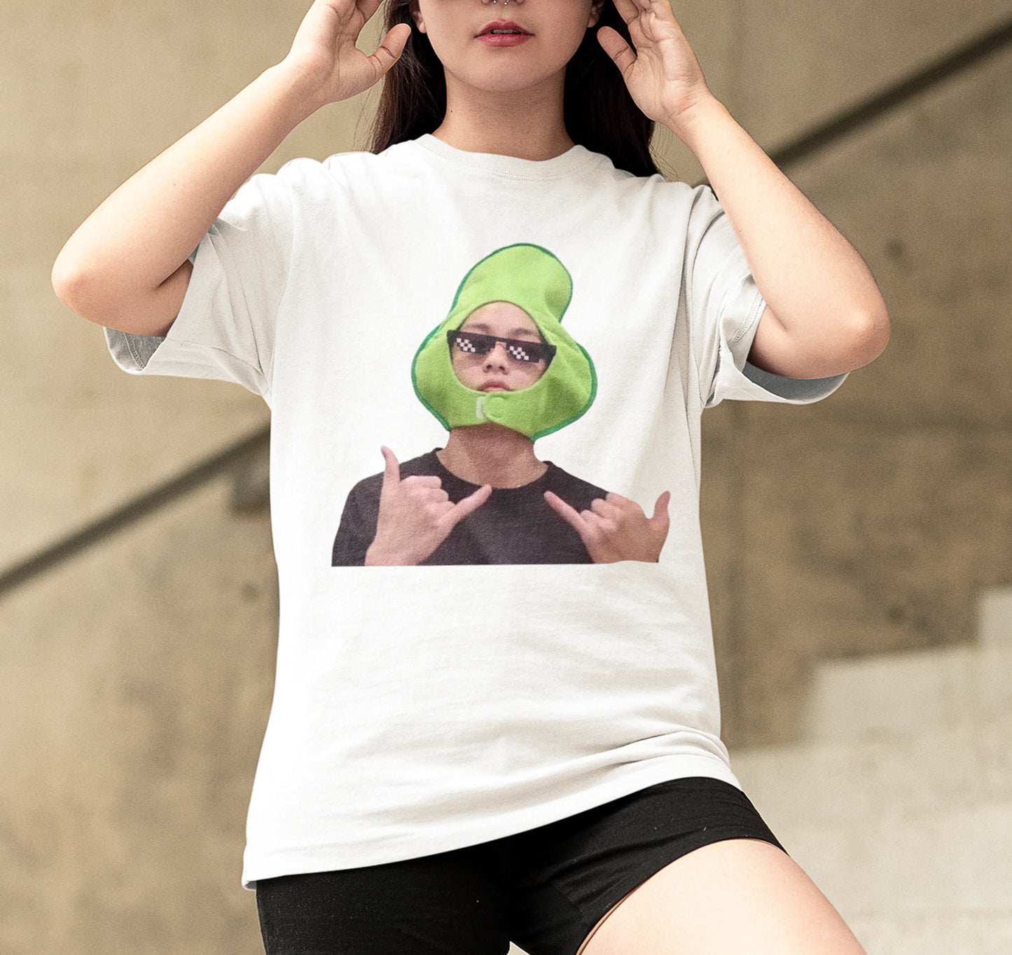 Camiseta Básica TXT Soobin Meme