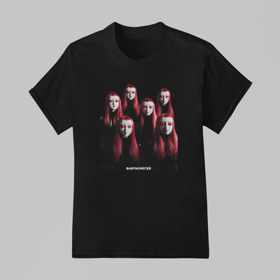 Camiseta Básica Babymonster Psycho Photo