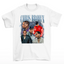 Camiseta Básica Chris Brown Graphic Design- branco