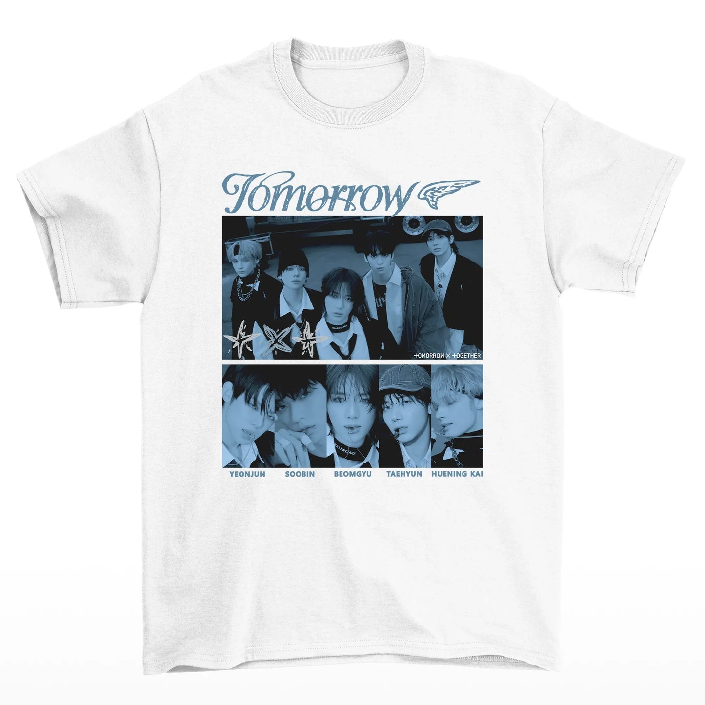 Camiseta Básica TXT Tour Musics