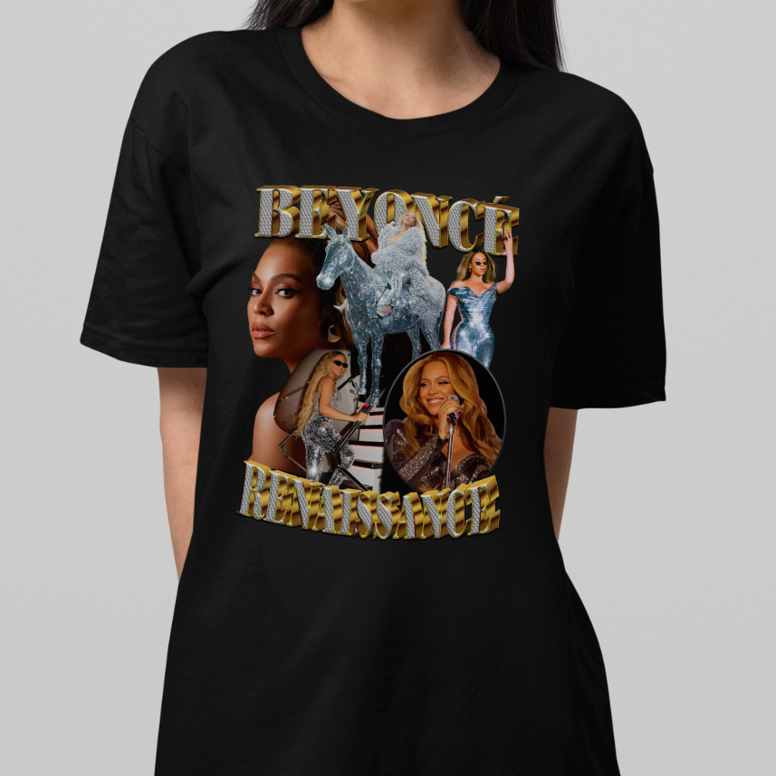 Camiseta Básica Beyonce Concert Renaissance Tour