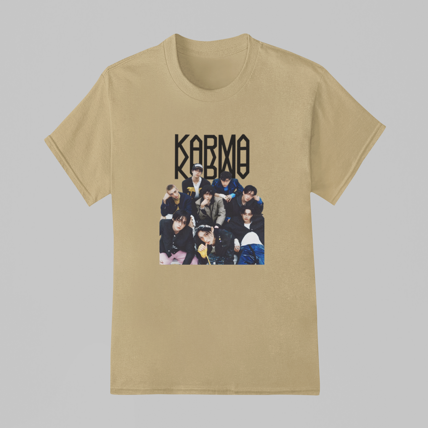 Camiseta Básica Stray Kids Karma Group