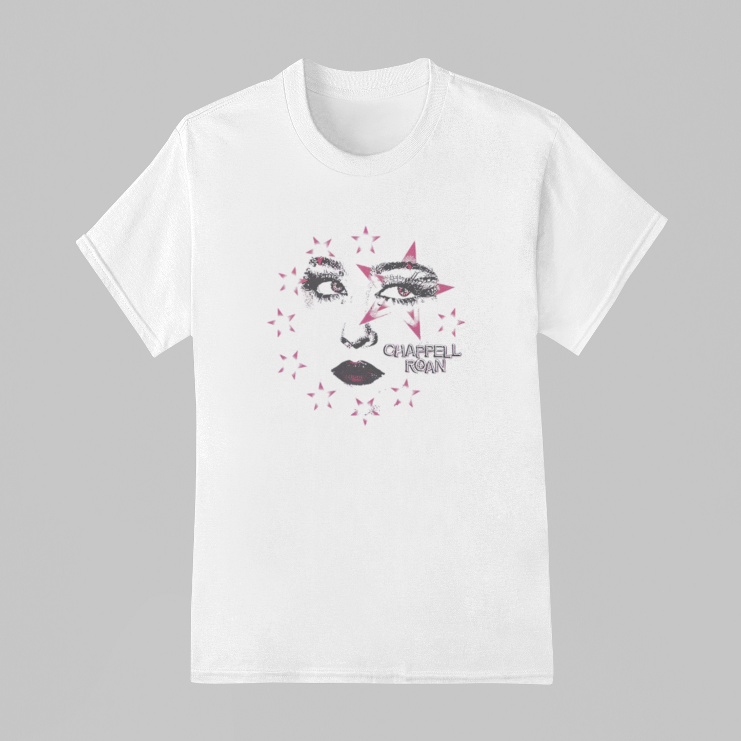 Camiseta Básica Chappell Roan Eyes Star