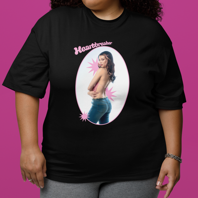 Camiseta Básica Katseye Megan Heartbreaker