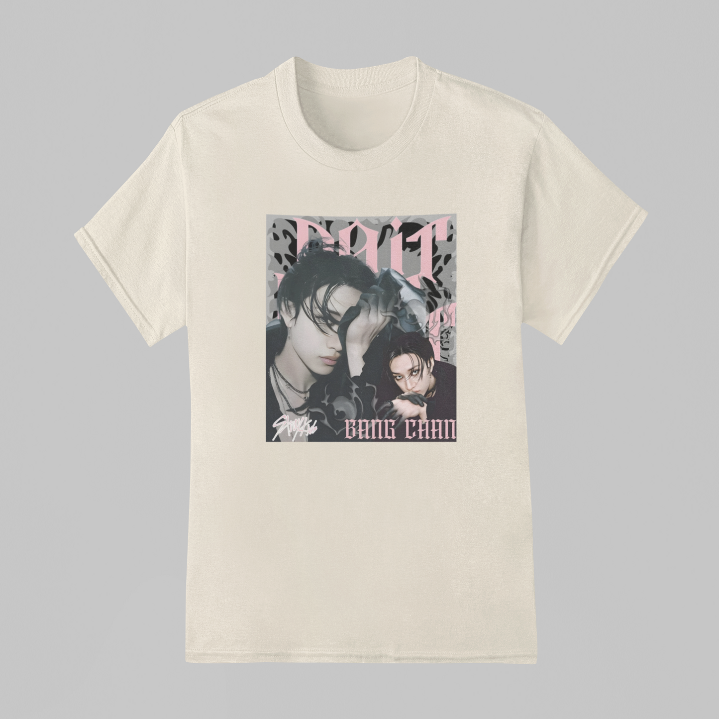 Camiseta Básica Stray Kids Bang Chan Do It Aesthetic