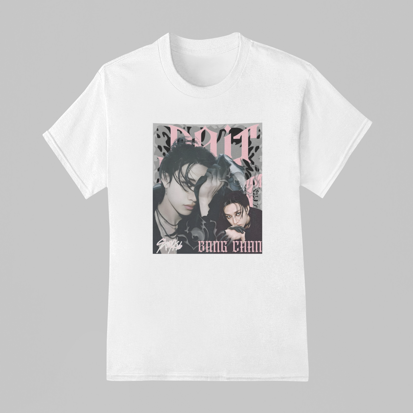 Camiseta Básica Stray Kids Bang Chan Do It Aesthetic