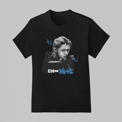 Camiseta Básica Enhypen Ni-Ki Halftone