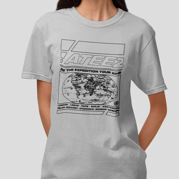 Camiseta Básica Ateez Expedition Tour