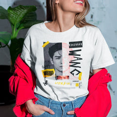 Camiseta Básica GOT7 Jackson Wang Human Rights