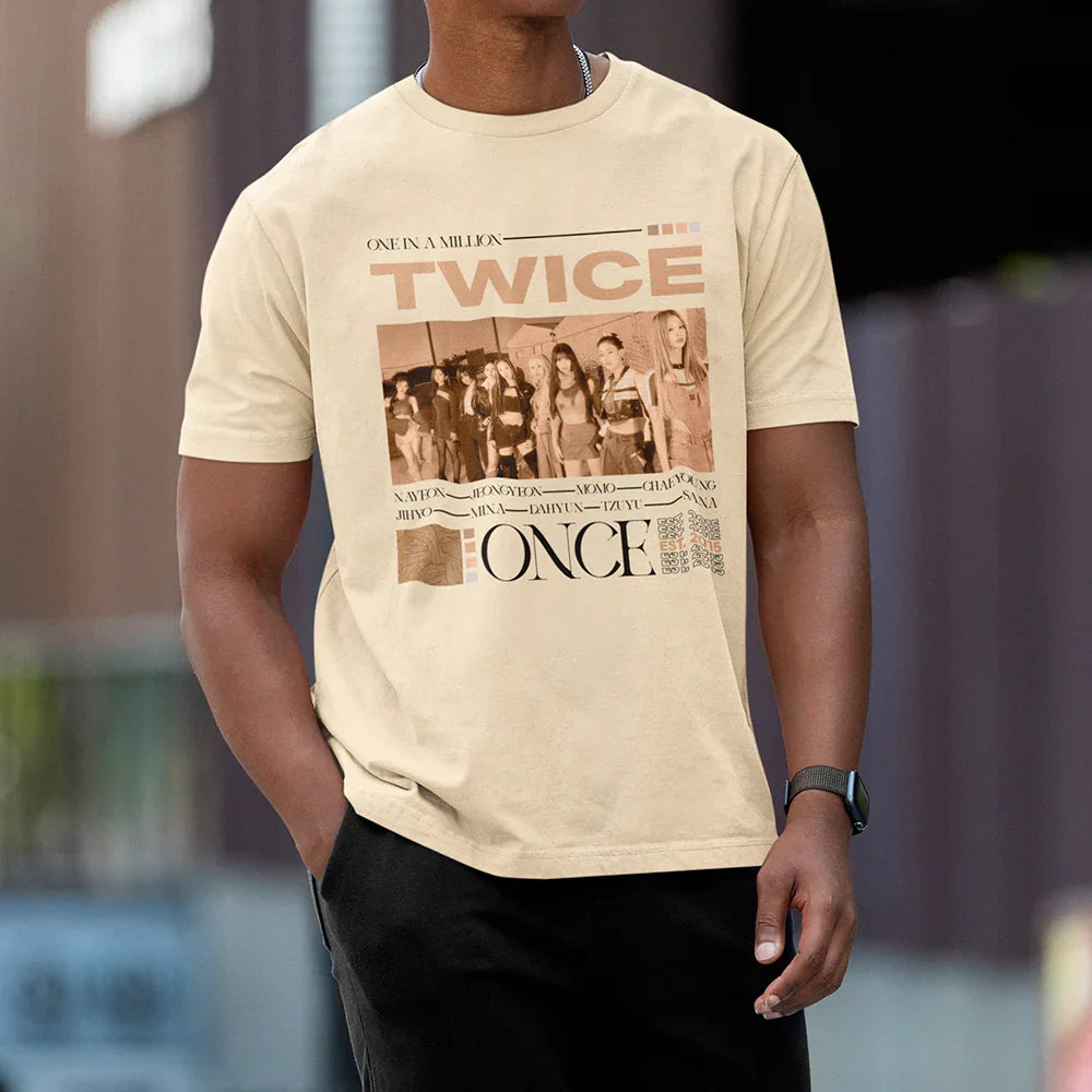 Camiseta Básica Twice One In A Million