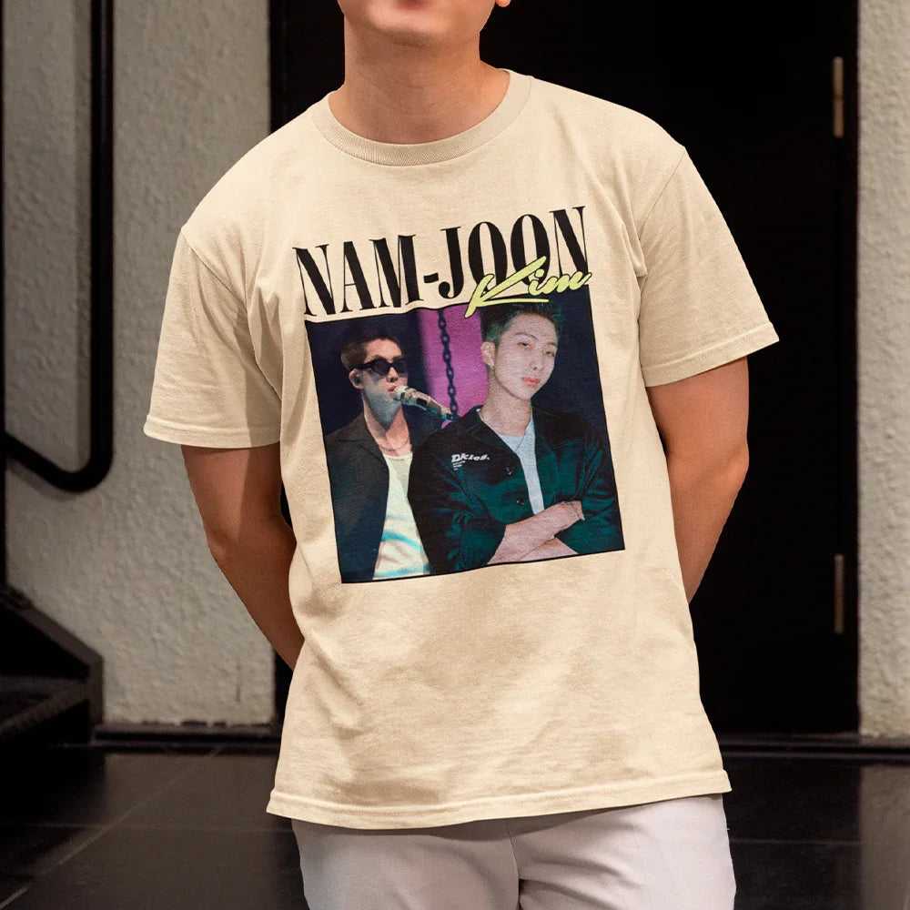 Camiseta Básica BTS RM Digital
