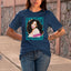 Camiseta Básica Donna Summer Foto Cartoon