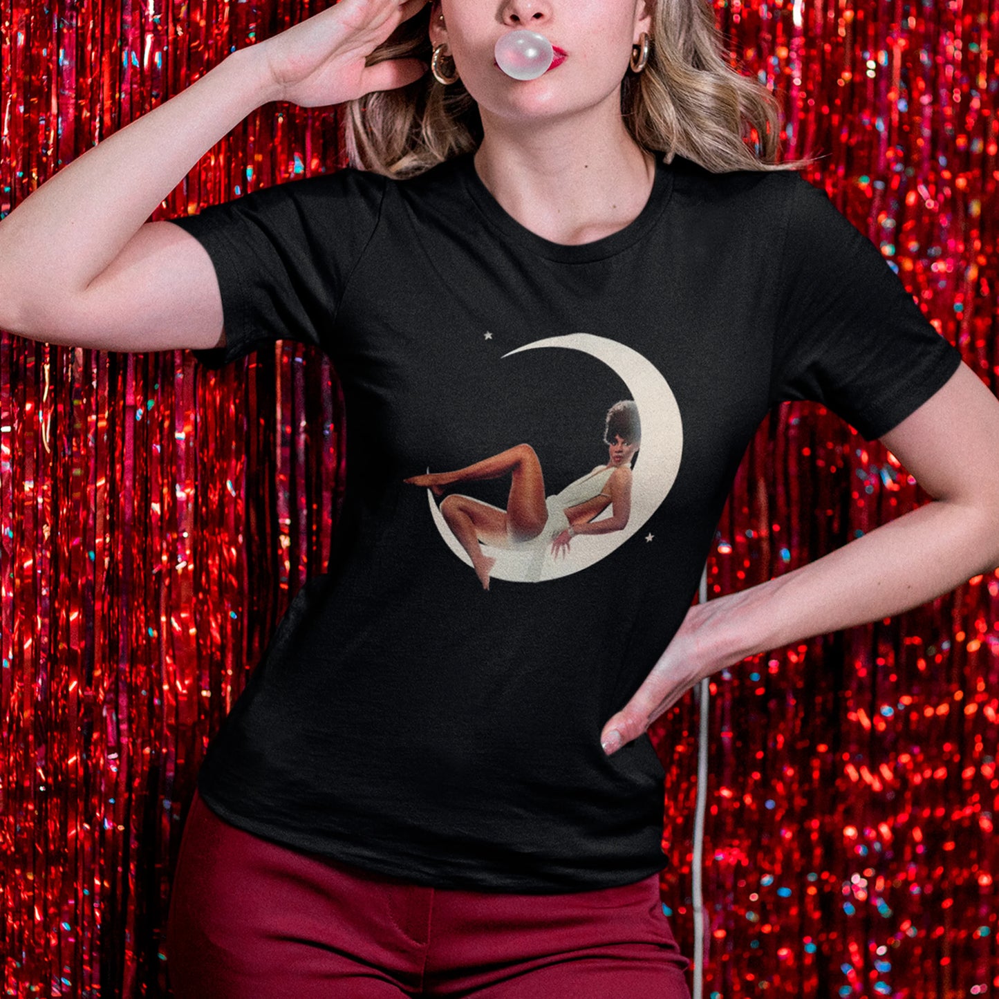 Camiseta Básica Donna Summer Album Lua