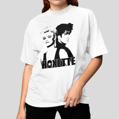 Camiseta Básica Roxette Photo P&B