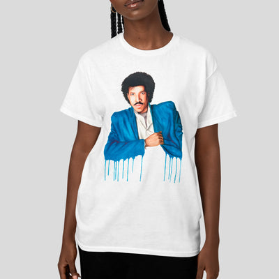 Camiseta Básica Lionel Richie Pintura