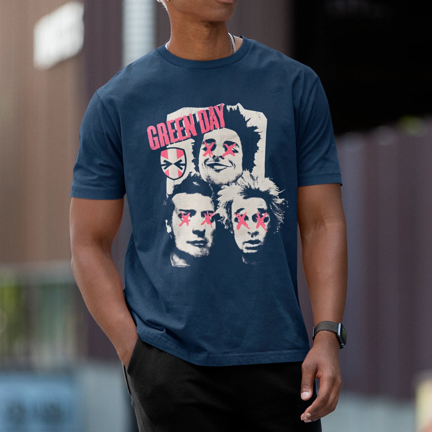 Camiseta Básica Tour 2012 Green Day