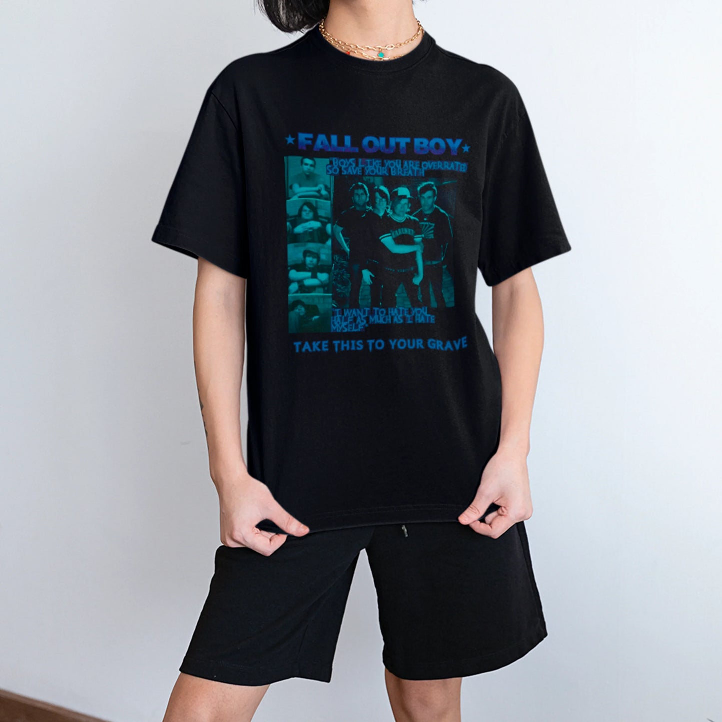 Camiseta Básica Take This To Your Grave Fall Out Boy