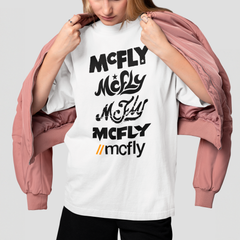 Camiseta Básica McFLY Lista de Logos