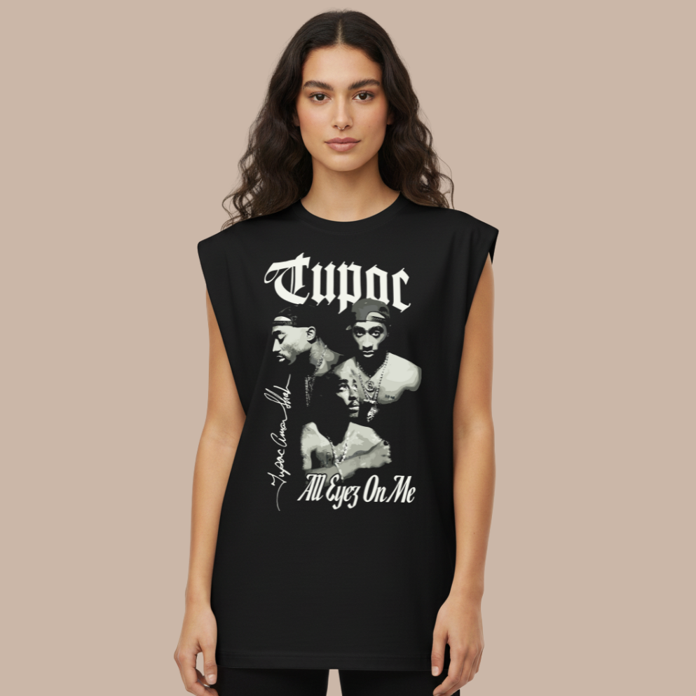 Regata Oversized All Eyez On Me Tupac